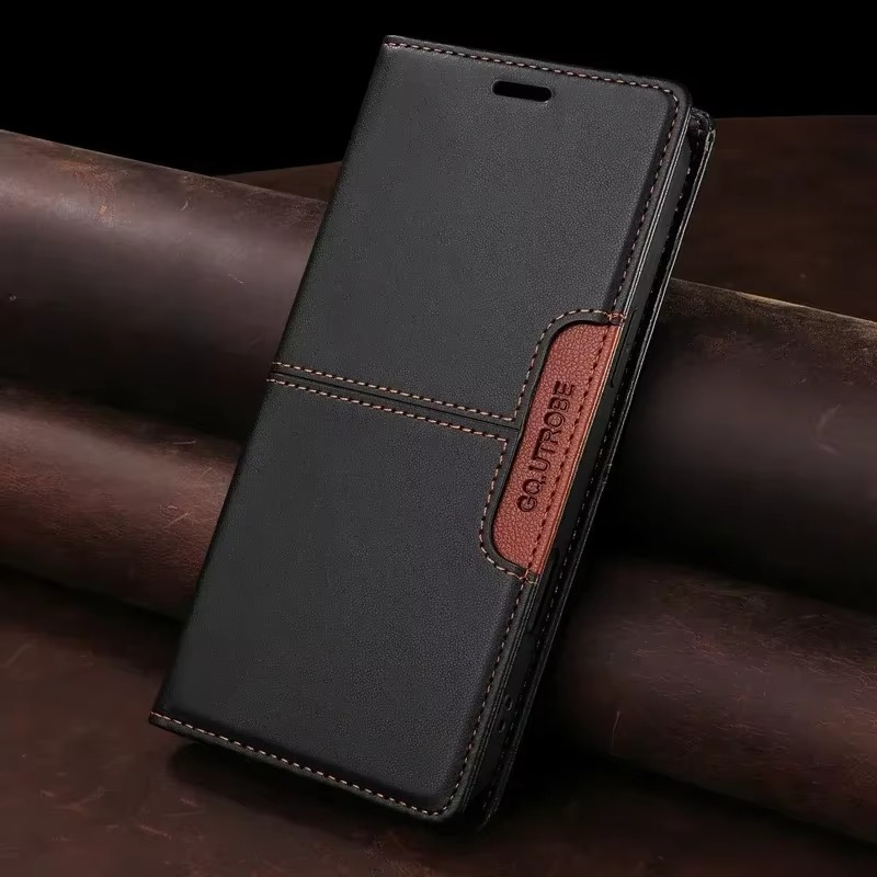 Leather Magnetic FLip Case for iPhone 16 Pro Max