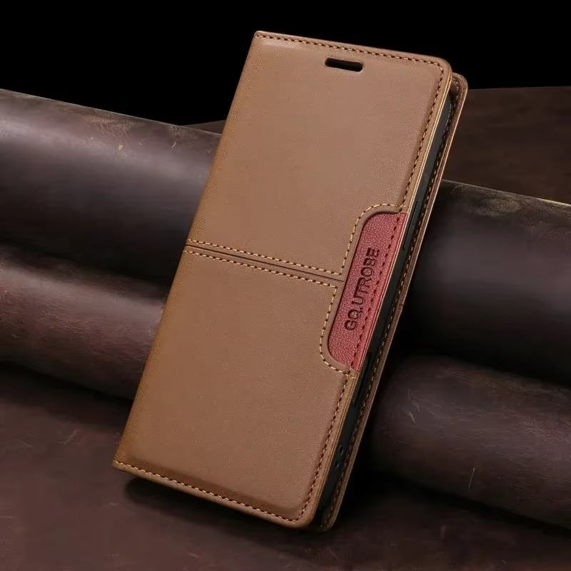 Leather Magnetic FLip Case for iPhone 16 Pro Max